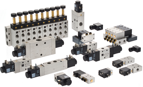 Electroválvulas para montar individuales, en bloque, amarre Namur...